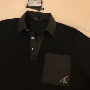 Prada mens Polo shirt in Medium